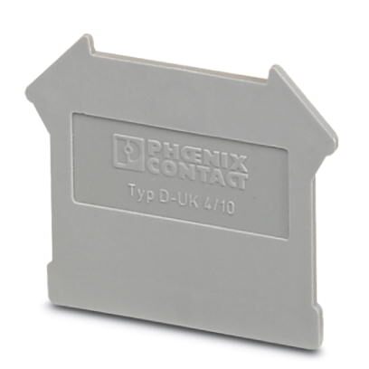D-UK  4/10 PHOENIX CONTACT End Cover for Terminal Blocks | myMectronic