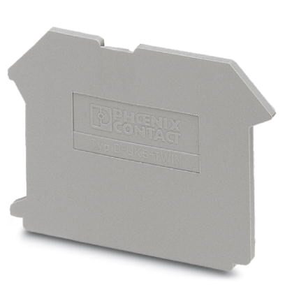 D-UK 5-TWIN PHOENIX CONTACT End Cover for Terminal Blocks | myMectronic