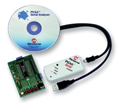 Microchip Series DV164122 Serial Communication Analyzer