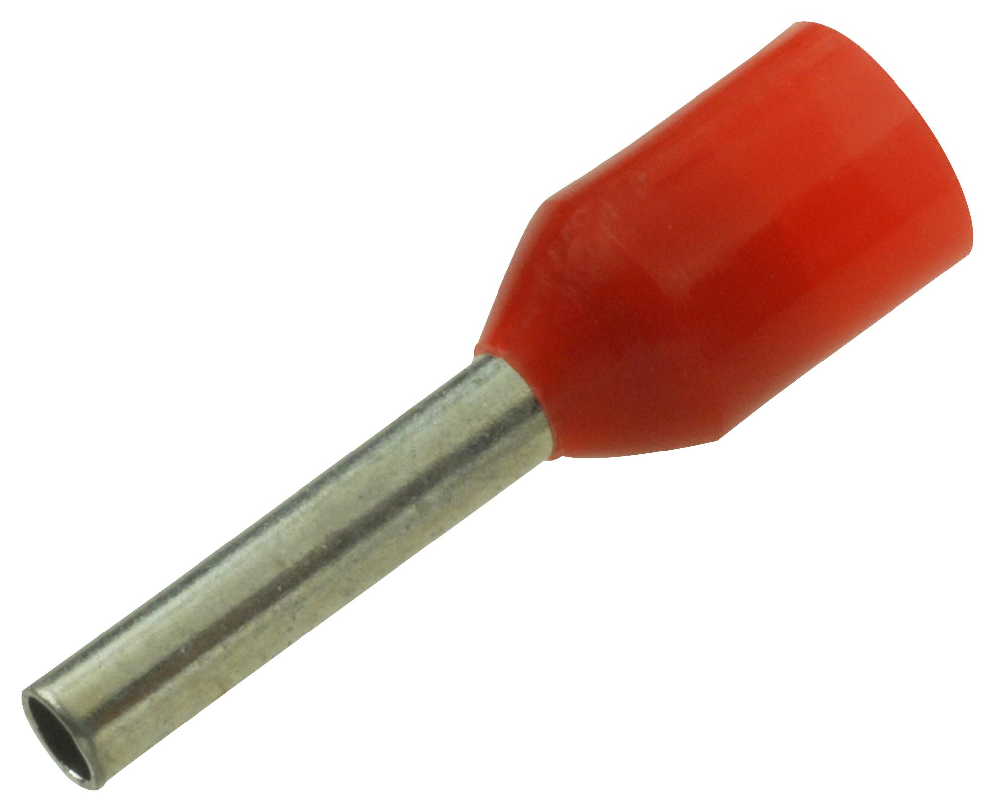 Buy Multicomp Insulated Cable Ferrule Part Number E1008LRED Online