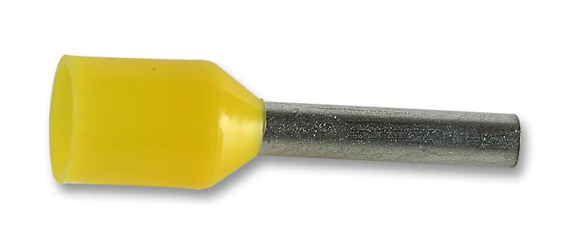 Multicomp E1008-L-YELLOW – Reliable Insulated Cable Ferrule for Industrial Applications