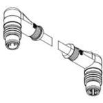 E11A06302M900 WOODHEAD / MOLEX Micro-Change M12 Cordset | myMectronic