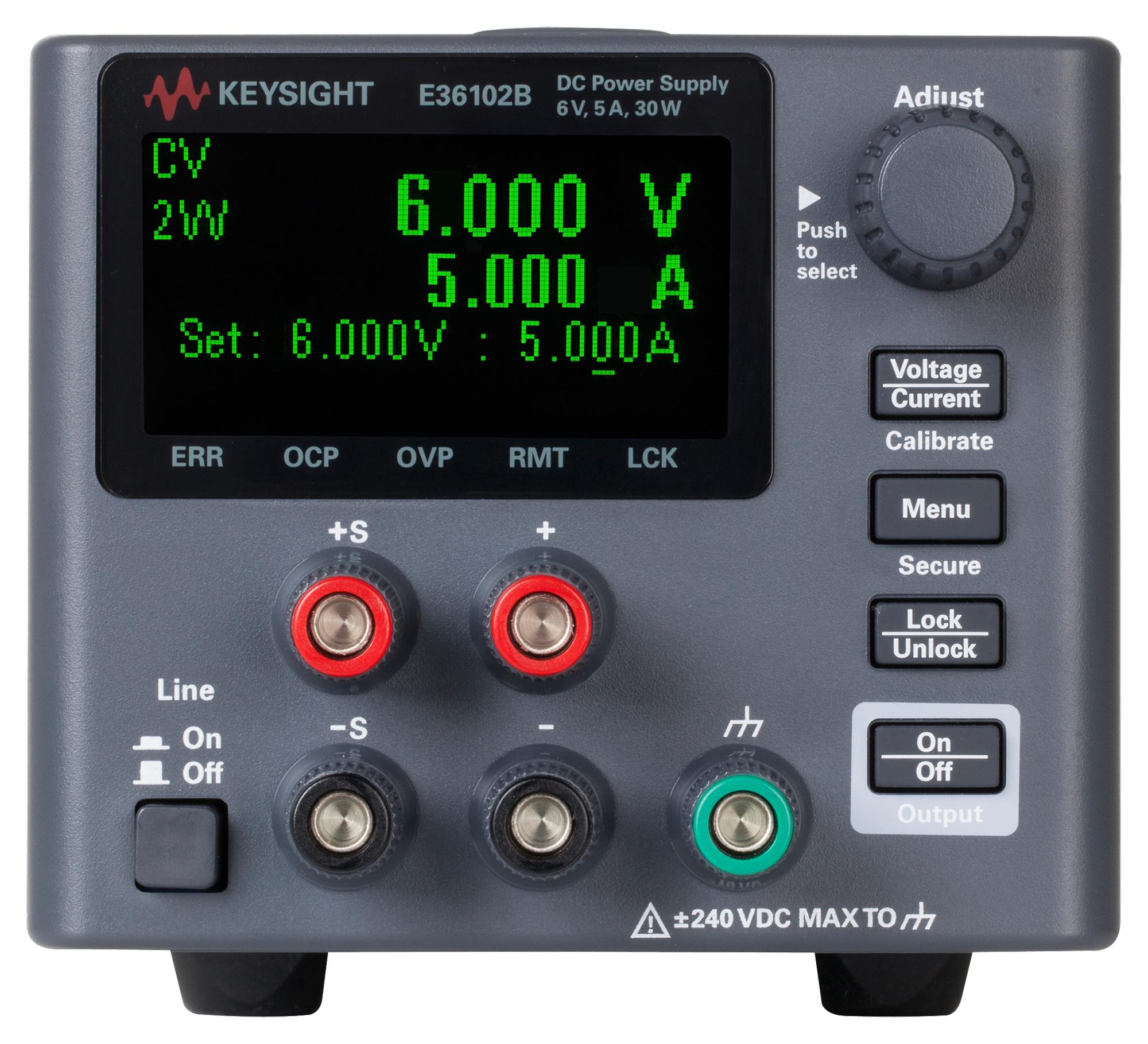 Keysight E36102B – Reliable Programmable DC Power Supplies for Industrial Applications