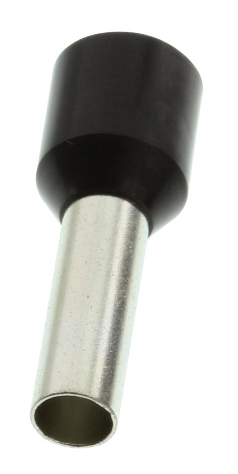 Multicomp Series Ferrule: Insulated Cable Ferrule 10 AWG Black E6012BLACK