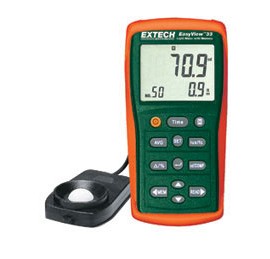 Extech EA33 NIST – Reliable Light Meter for Industrial Applications