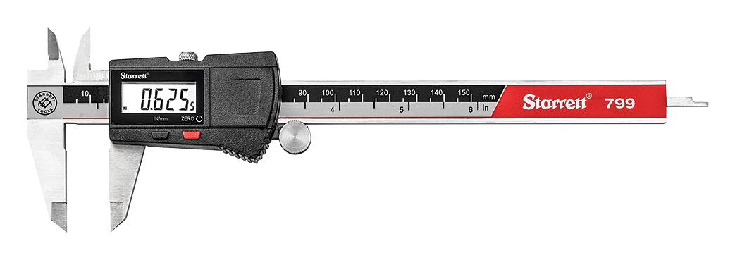 Starrett Series EC799 Electronic Caliper: EC799A-6/150