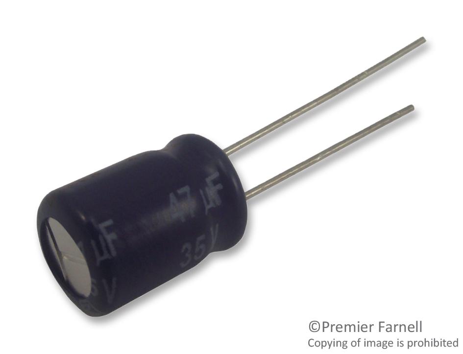 Panasonic Series SU-A Aluminum Electrolytic Capacitors: 470μF 25V