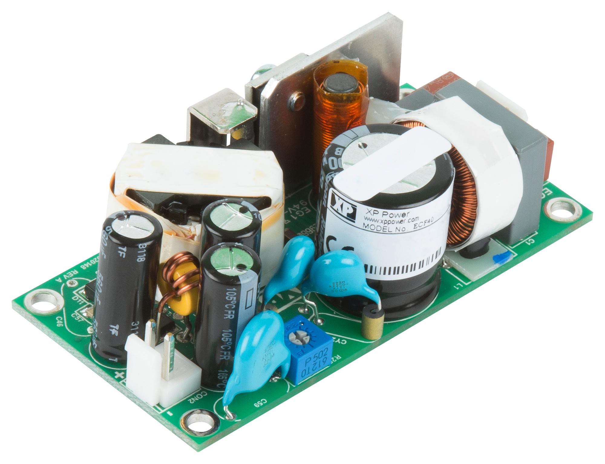 XP Power ECF40US48 – Reliable Medical and Industrial Power Supply for Electronic Equipment