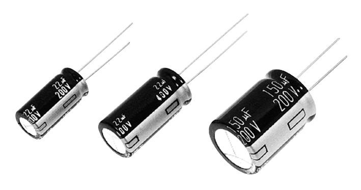 Panasonic Series EB-A Aluminum Electrolytic Capacitors: EEUEB1H2R2S