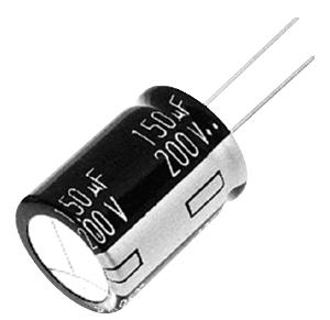 Buy Panasonic Aluminum Electrolytic Capacitor Part Number EEUEB1J330S Online