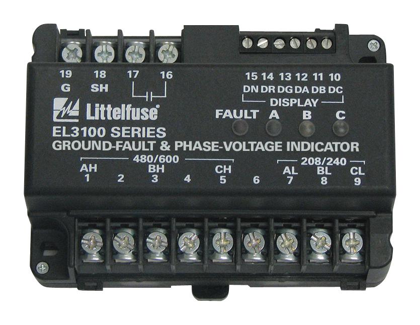 Littelfuse EL3100 – Reliable Ground-Fault & Phase-Voltage Indicator for Industrial Applications