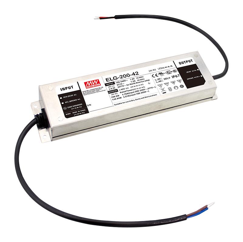 Mean Well Series ELG 200 LED Driver: ELG200123Y