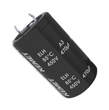 KEMET ELH107M400AQ2AA – Reliable Aluminum Electrolytic Capacitor for Industrial Applications