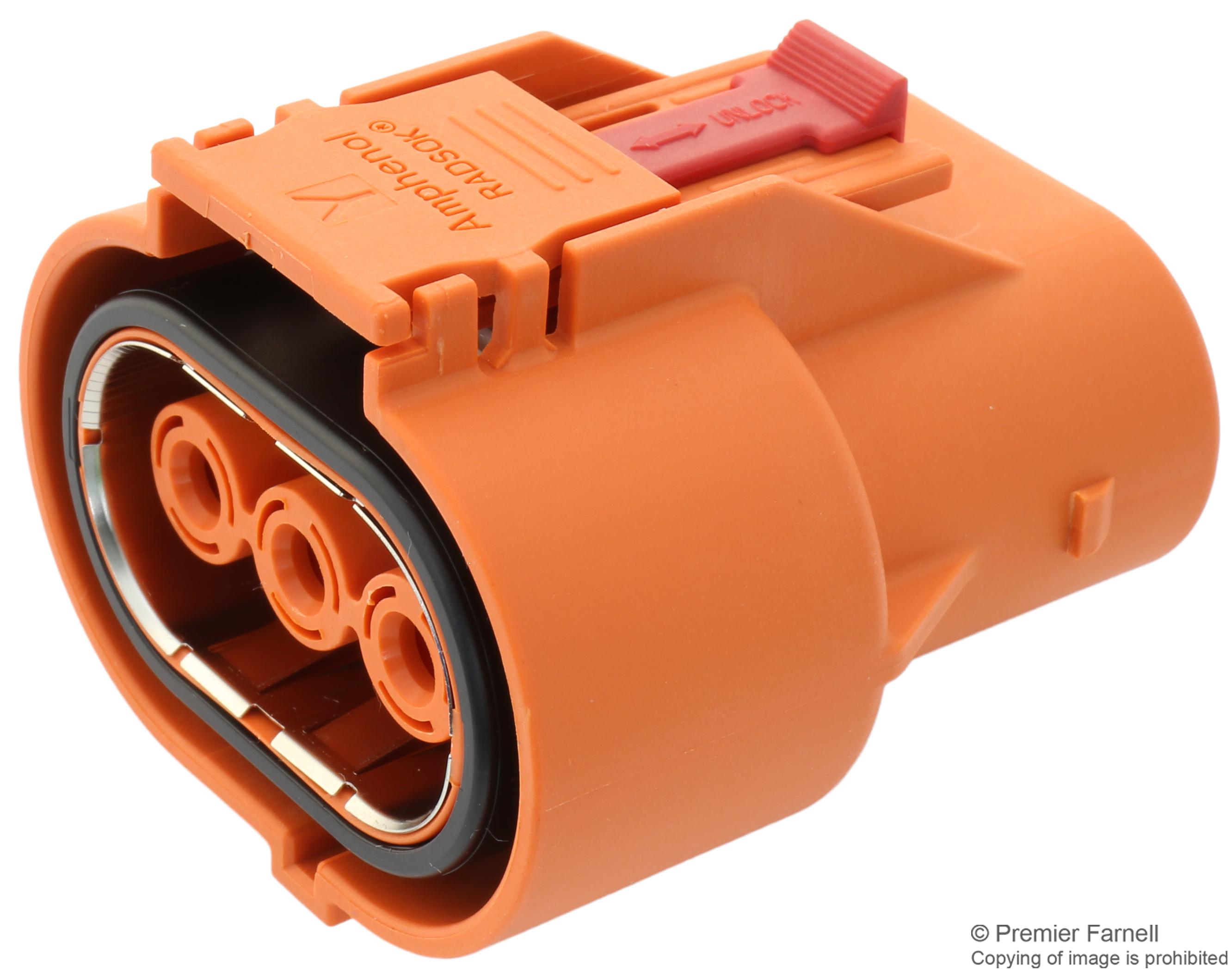 Amphenol ELP3Y3 – Reliable Power Connectors for EV and Hybrid Vehicles