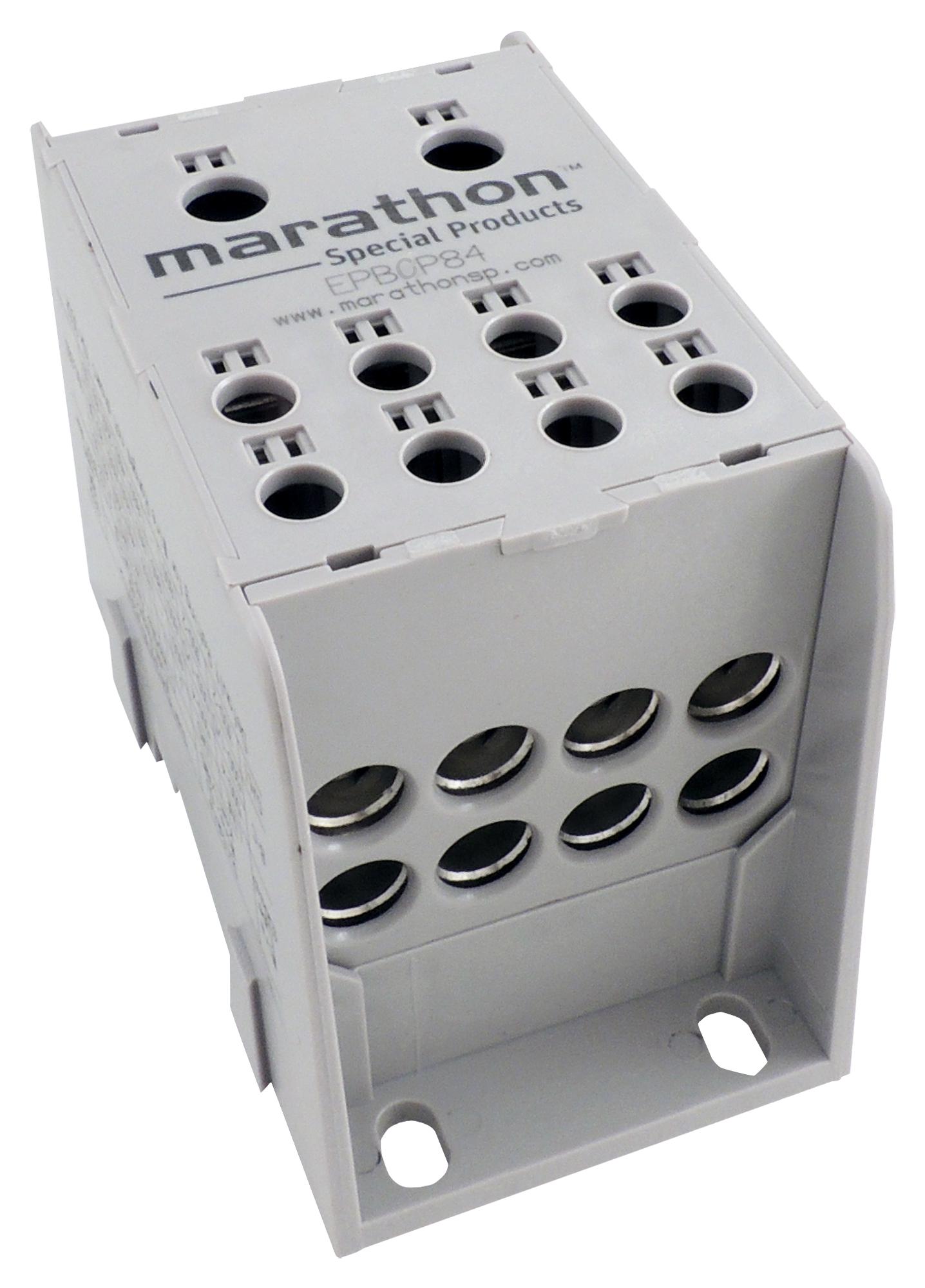Marathon Series Enclosed Power Distribution Block: EPBCP84