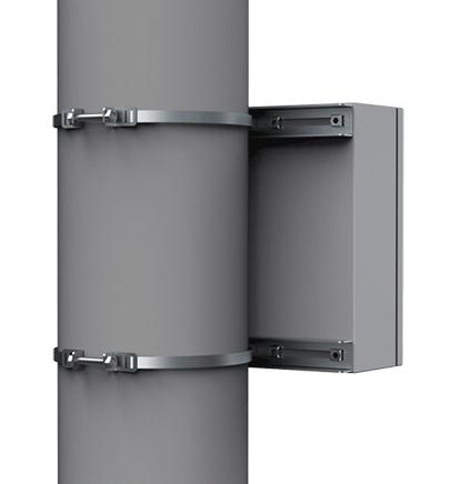 Hoffman Series Enclosure Pole Fixation: EPF0400