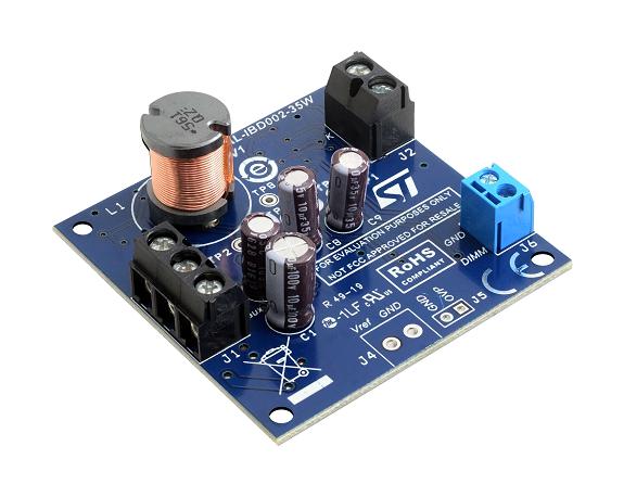 Buy STMicroelectronics EVAL IBD002 35W Inverse Buck LED Driver Part Number EVALIBD00235W Online