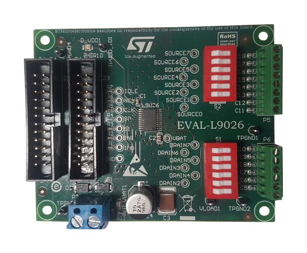 STMicroelectronics EVALL9026YO – Reliable Multi-Channel Power Driver for Industrial Applications