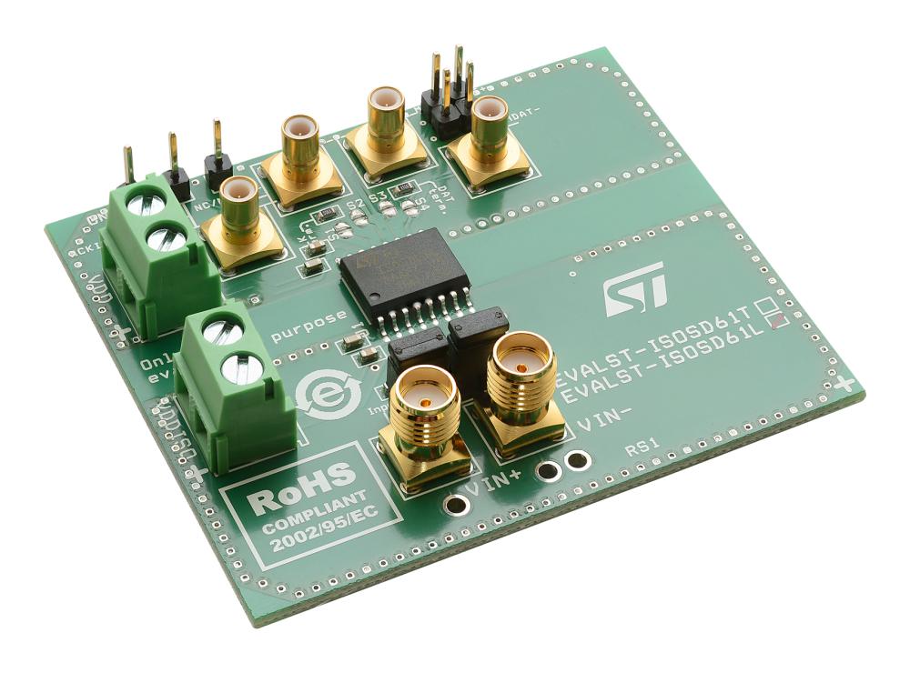 STMicroelectronics EVALST-ISOSD61L – Reliable Isolated Sigma-Delta Converter for Industrial Applications