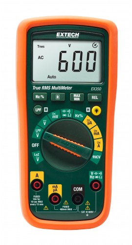 Extech EX350 – Reliable Digital Multimeter for Industrial Applications