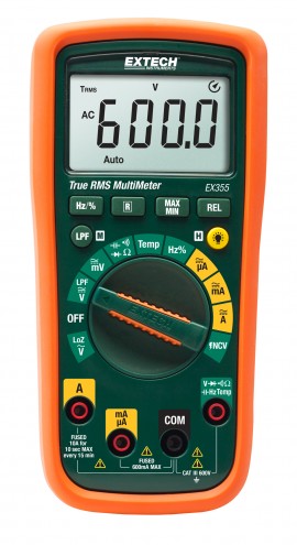 EXTECH EX355 Reliable Multimeter for Industrial Applications
