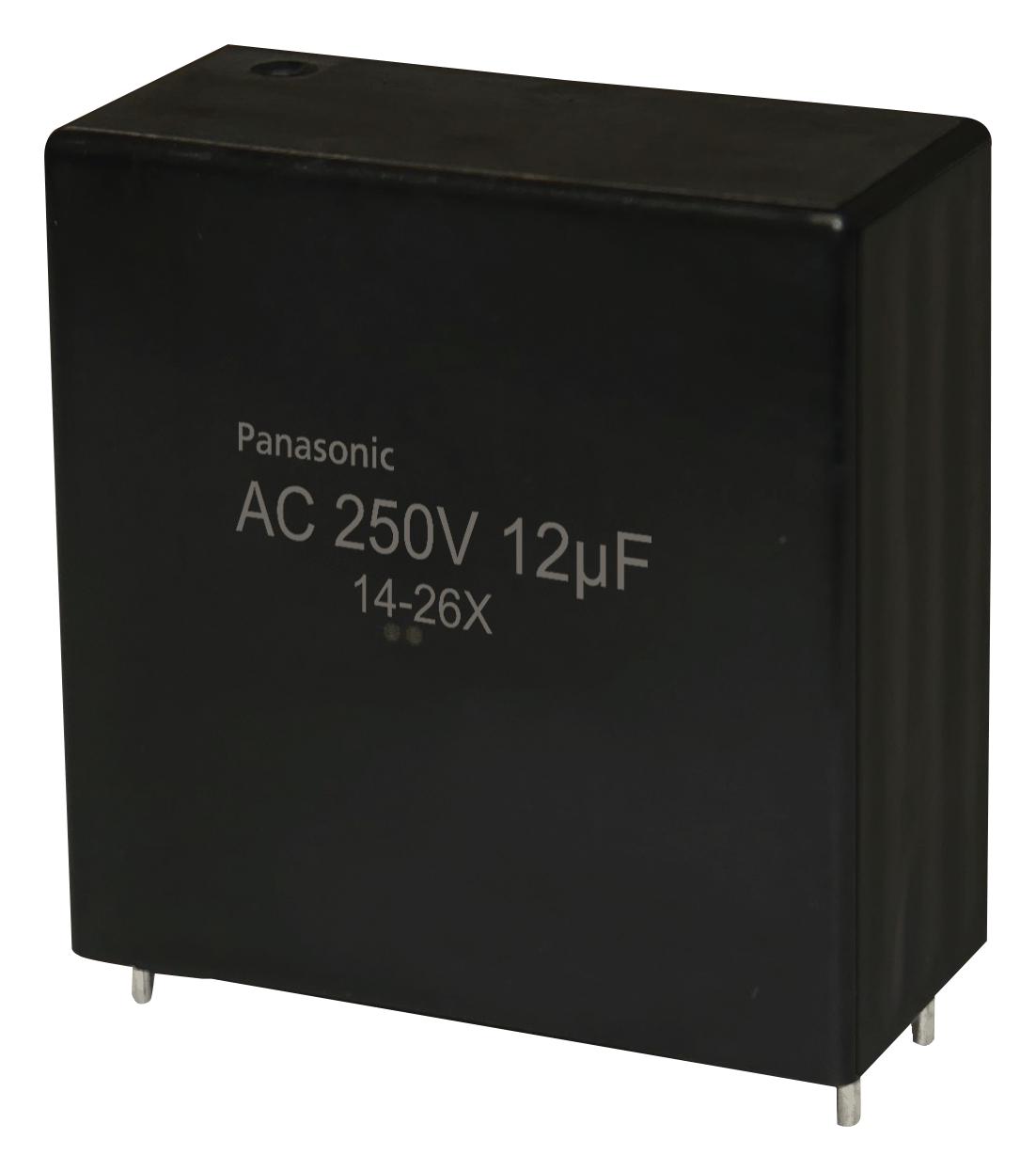 Panasonic Series EZPQ Metallized Polypropylene Film Capacitor: EZPQ25126LTA