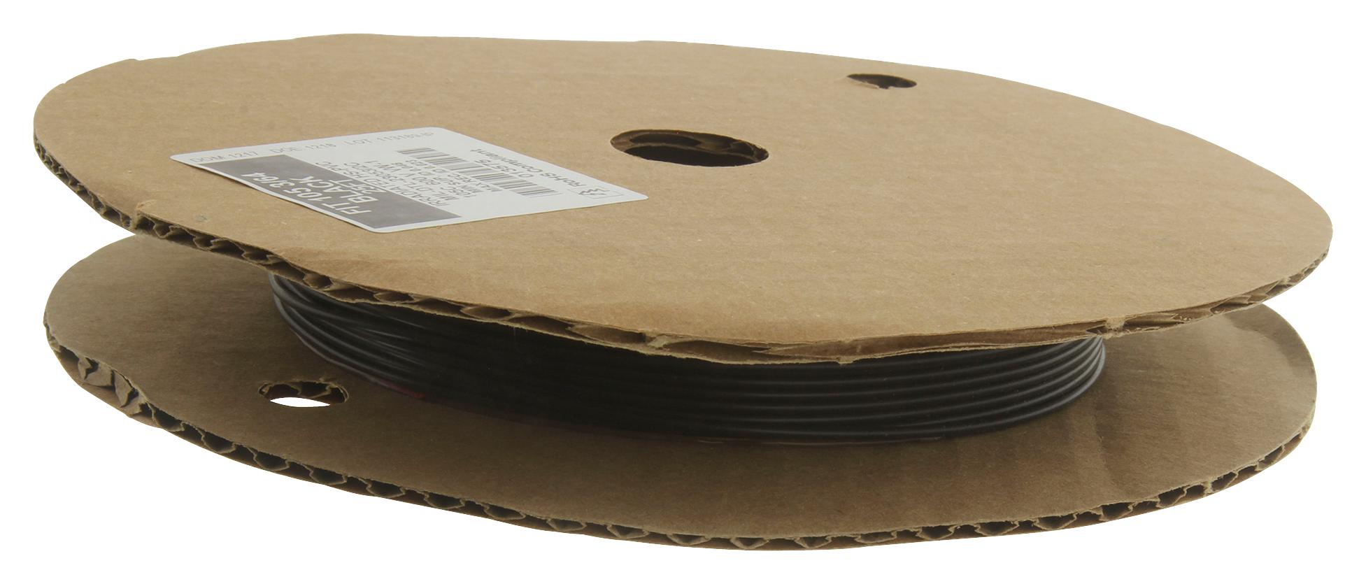 AlphaWire F105364BK008 – Reliable Heat Shrinkable PVC Tubing for Industrial Applications
