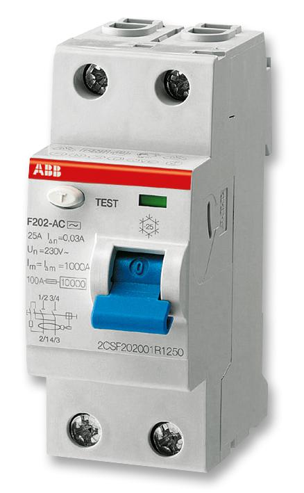 Buy ABB Residual Current Devices Part Number F202AC63003 Online