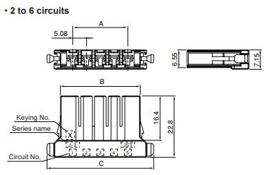 Buy JST J300 Connector Housing Part Number F32FSS02VKX Online