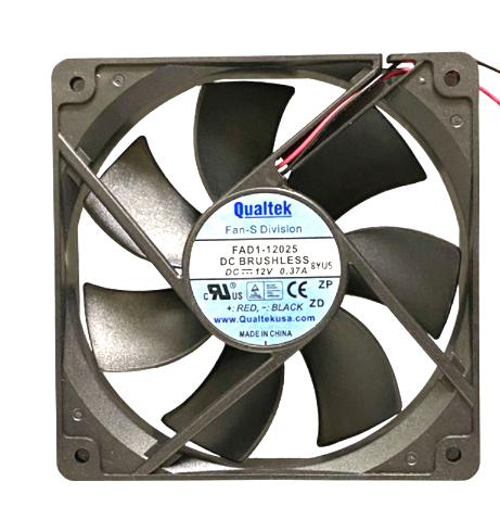 Qualtek Series FAD1-12025 DC Axial Fan: FAD1-12025CBMW12