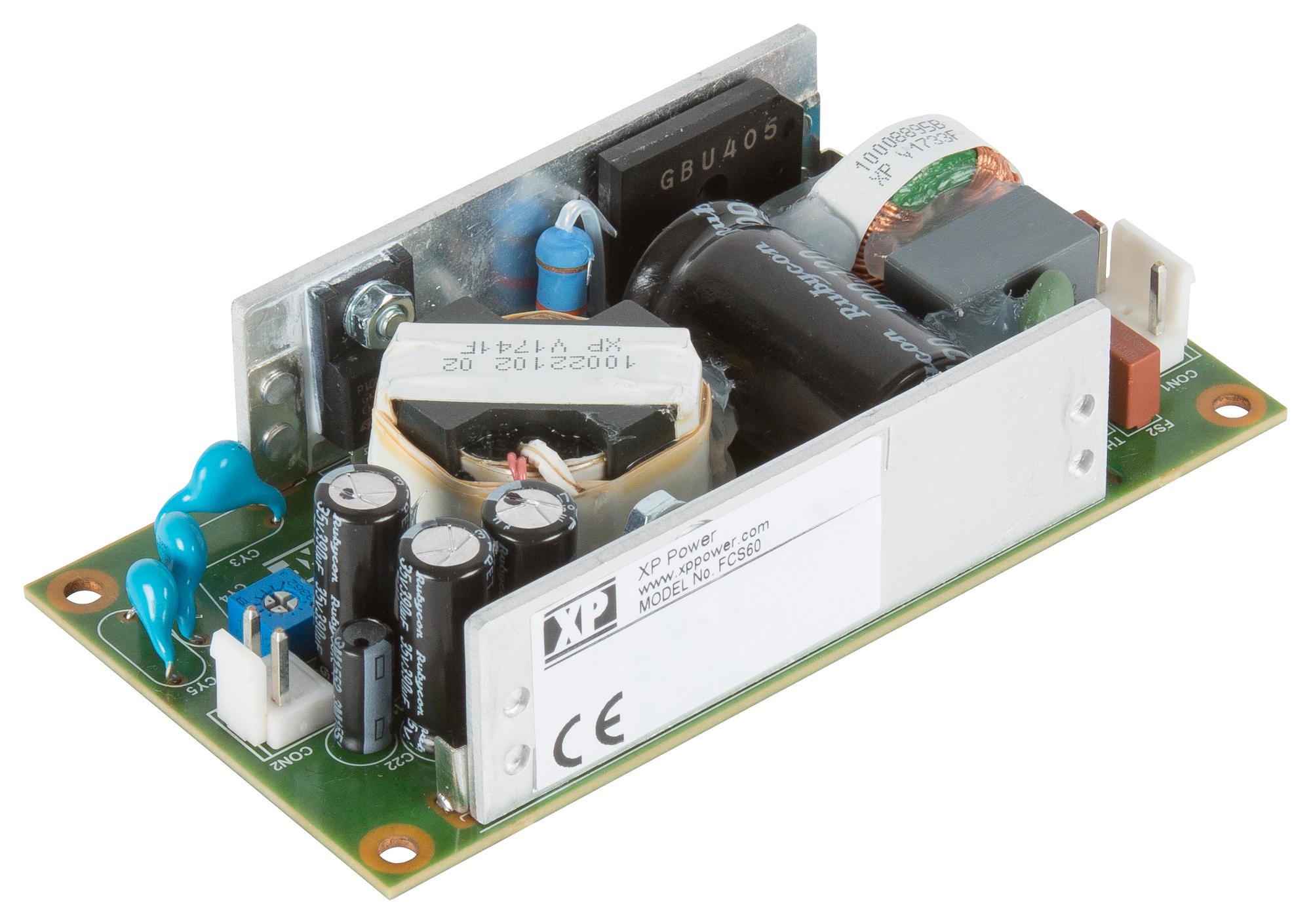 Buy XP Power FCS60 Series Power Supply Part Number FCS60US12 Online