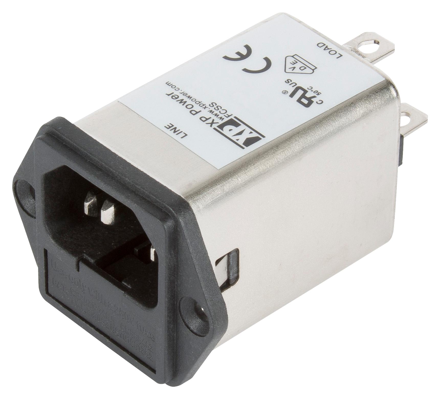 Buy XP Power IEC Power Entry Inlet Part Number FCSS03SFR Online