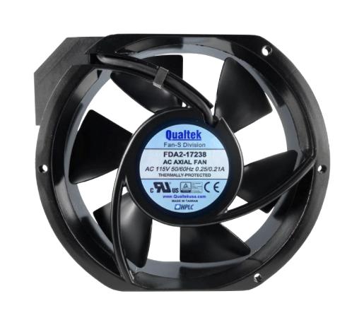 Qualtek Series FDA2 AC Axial Fan: FDA217238NBHT4F