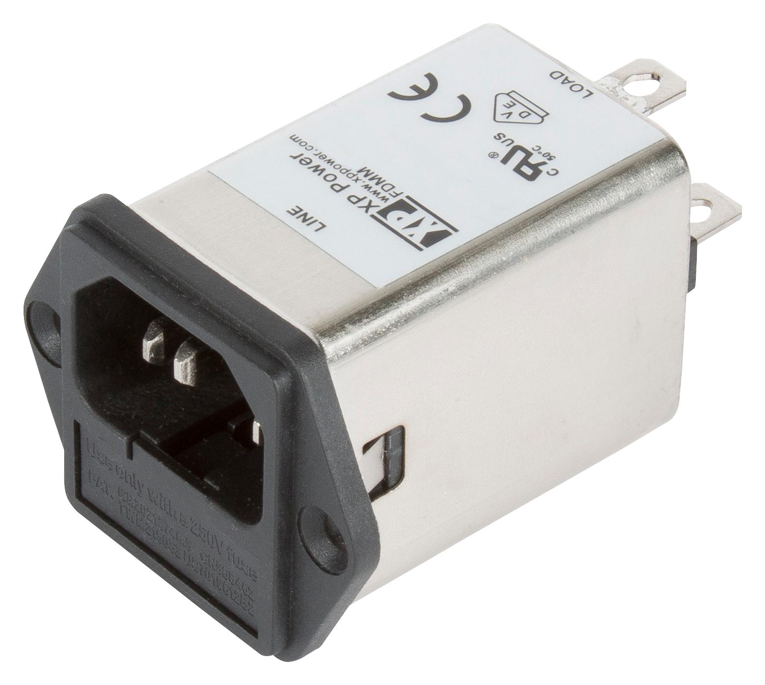 XP Power Series IEC Power Inlet: FDMM03SFR