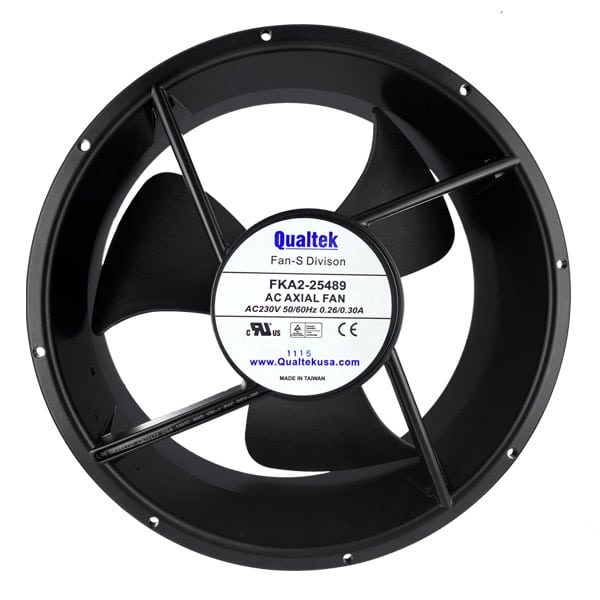 FKA2-25489QBHT3F QUALTEK ELECTRONICS Axial Capacitor-Run Fan | myMectronic