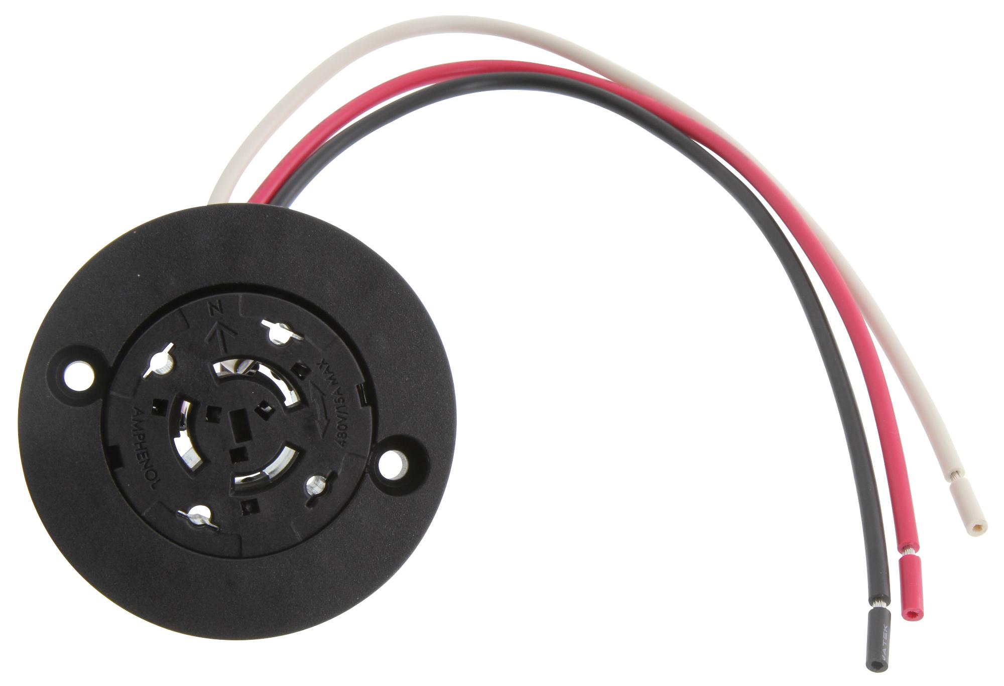 Amphenol Series Dimming Receptacle: FLAR014130