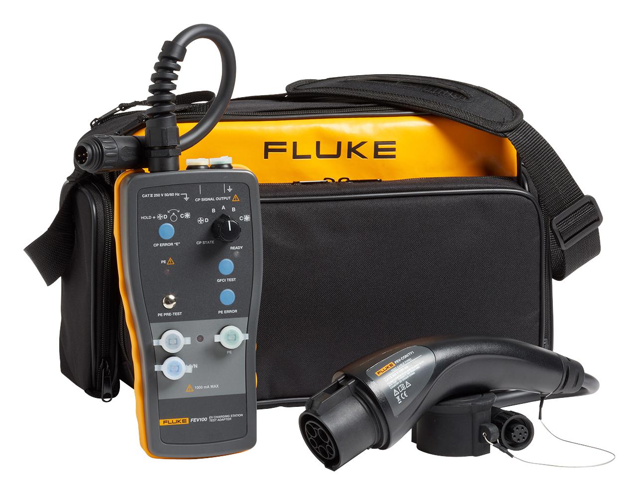 Fluke FEV100 – Reliable Electric Vehicle Charging Station Tester for Industrial Applications