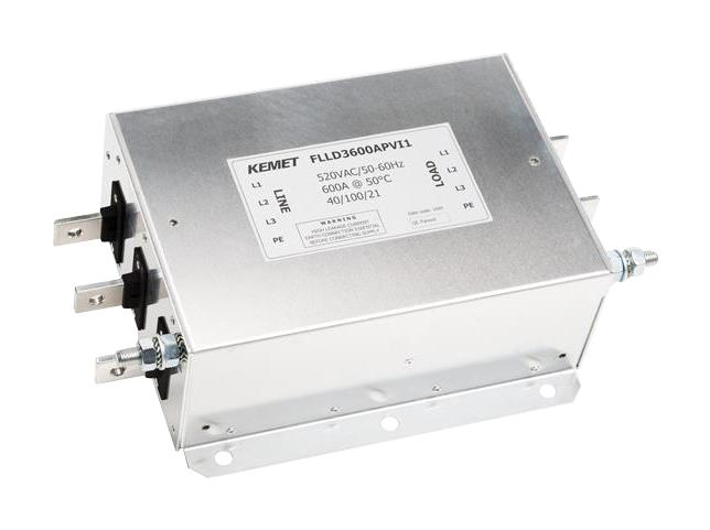 KEMET Series FLLD3-PV EMI Filter: FLLD31K0APVI1