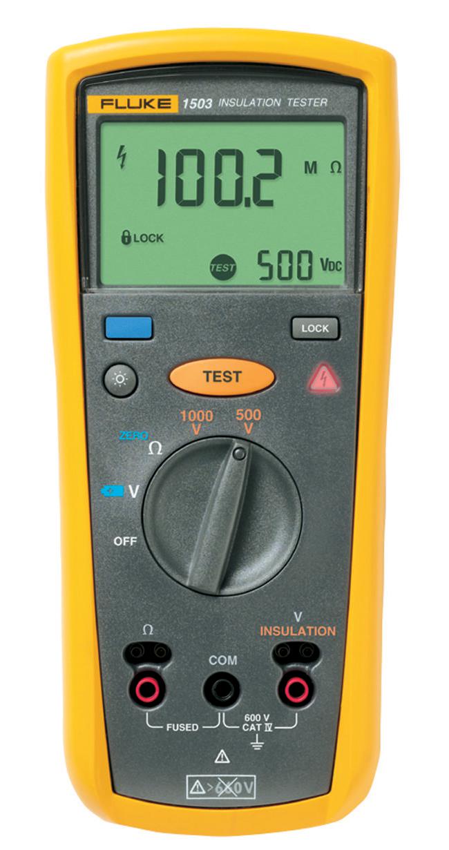 Buy Fluke Insulation Testers Part Number FLUKE1503 Online