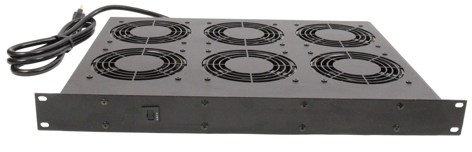 Hammond Series F7 Rack Mount Fan Tray: FT600TA1BK