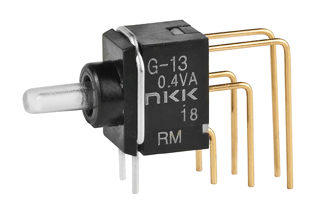 NKK Series G Ultra-Miniature Illuminated Toggle: G13JVCF