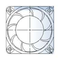 Mechatronics Series G6015 DC Fan: 12VDC High Performance Cooling Fan
