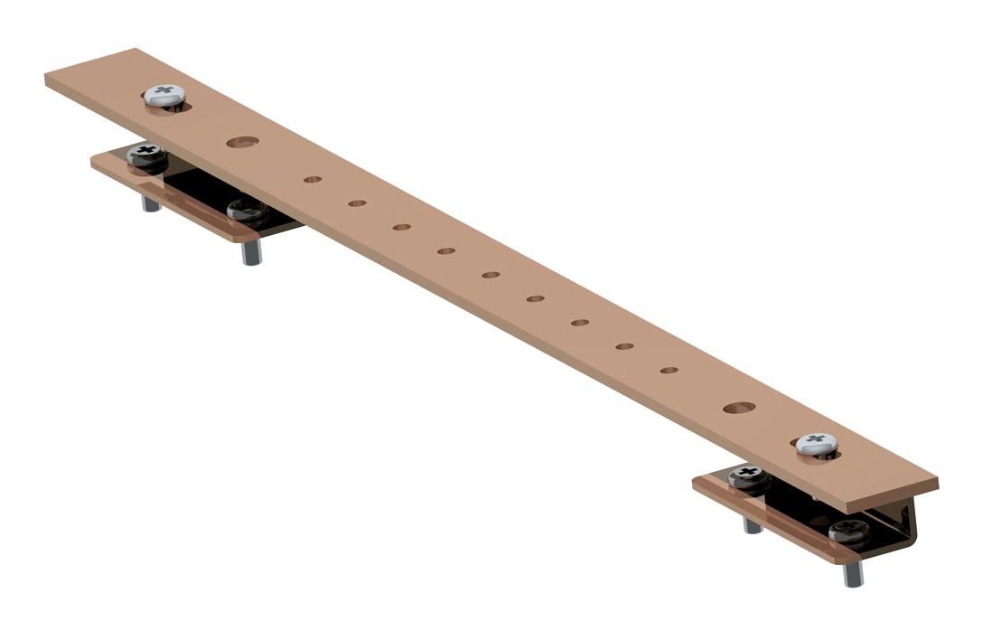 Hammond Series GRDBAR Copper Bonding Busbar: GRDBAR600