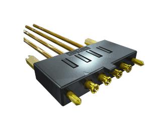 Samtec Series GRF1 Micro-Mini RF Connectors: GRF1-P-P-04-E-ST-TH1