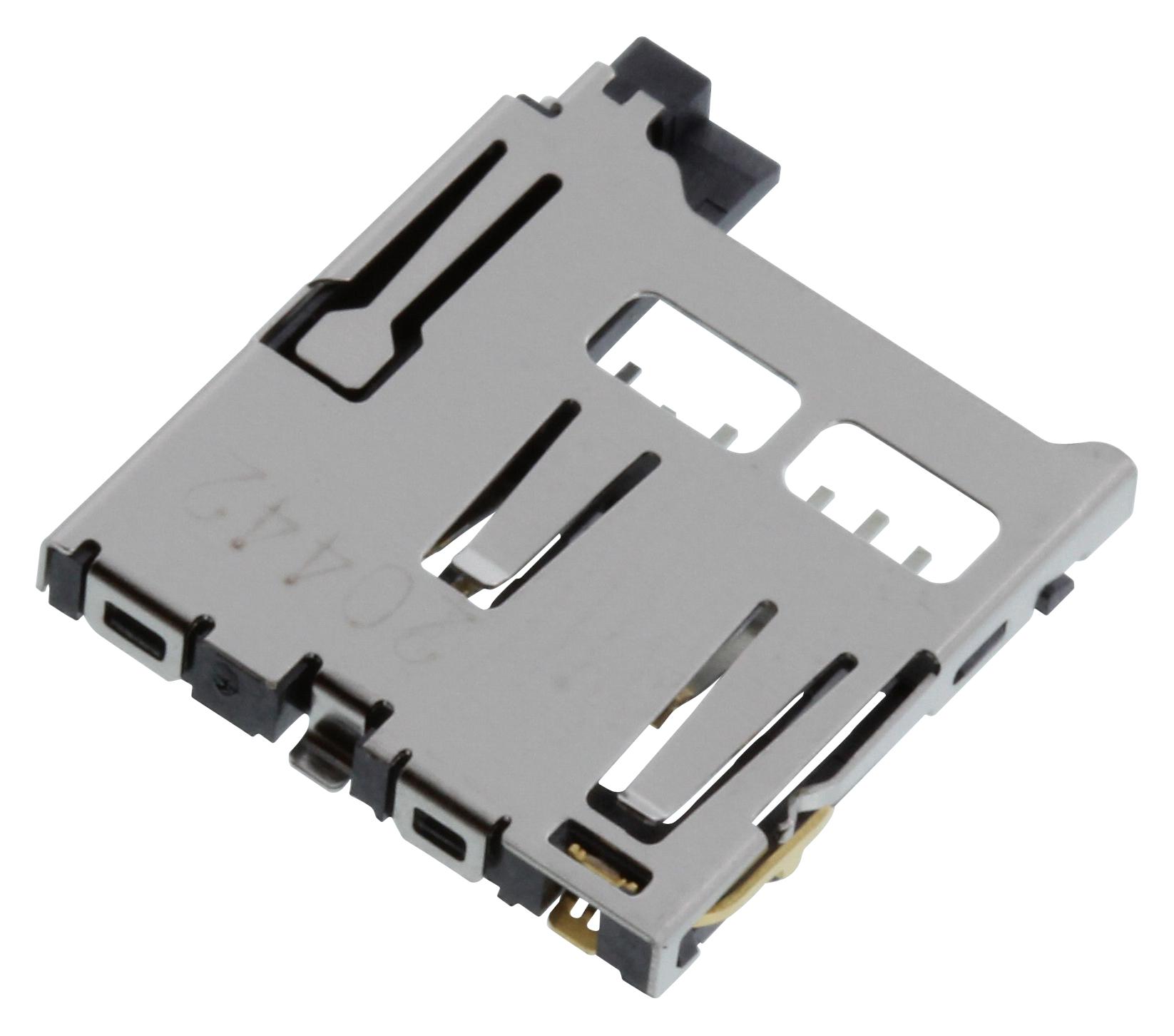 Amphenol Series GTFP08 Micro SD Card Connectors: GTFP08431BEU