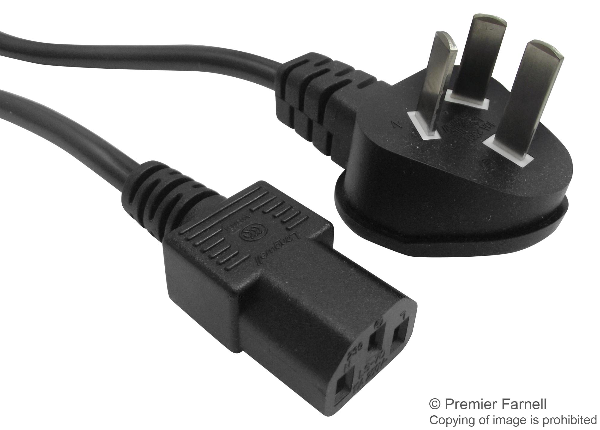 multicomp U0035GW151611 – Reliable Power Cord for Industrial Applications