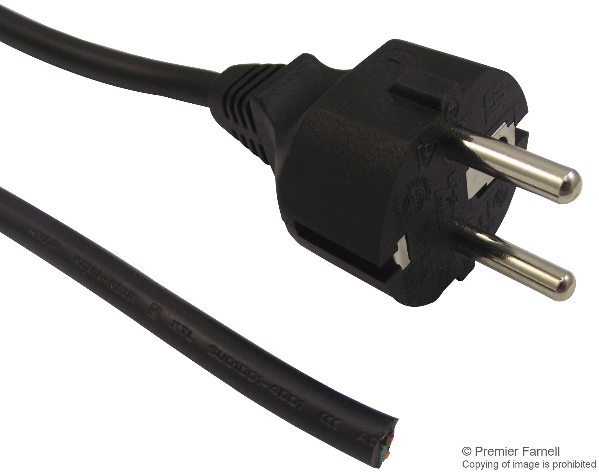 Multicomp Reliable Power Cord for Industrial Applications