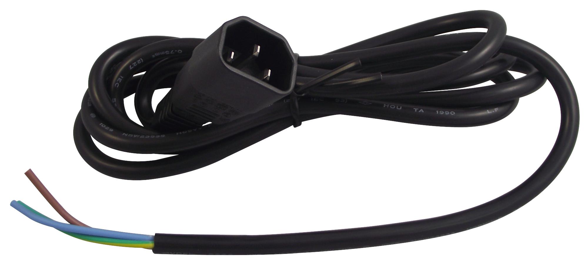 Power Cord Series GW151628 IEC C14: GW151628