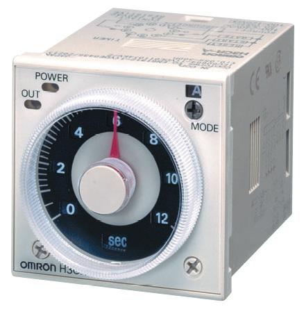 Omron Series H3CR-A8E Timer: 24-48 VAC/DC: H3CR-A8E2448VACVDC