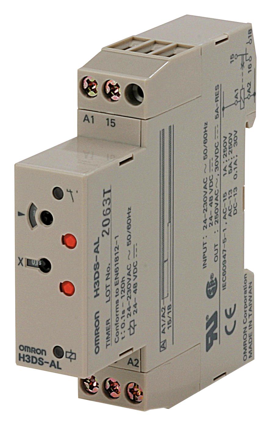 Omron Series H3DS Solid-State Timer: H3DSALACDC
